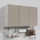 Armário Aéreo 3 Portas 120cm Puxador 150cm Ipanema Cabecasa M