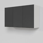 Armário Aéreo 3 Portas 120cm Puxador 150cm Ipanema Cabecasa M