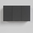 Armário Aéreo 3 Portas 120cm Puxador 150cm Ipanema Cabecasa M