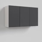 Armário Aéreo 3 Portas 120cm Puxador 150cm Ipanema Cabecasa M