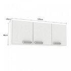 Armário Aéreo 3 Portas Araçá Yescasa Branco