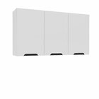 Armário Aéreo 3 Portas Branco