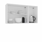 Armário Aéreo 3 Portas Branco