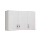 Armário Aéreo 3 Portas Branco Benetil Branco