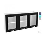 Armário Aereo 3 Portas Com Vidro Pérola Telasul