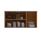 Armário Aéreo 3 Portas Em Mdf Florença Móveis Sul