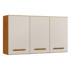 Armário Aéreo 3 Portas Etios  Nature/off White