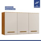 Armário Aéreo 3 Portas Etios  Nature/off White