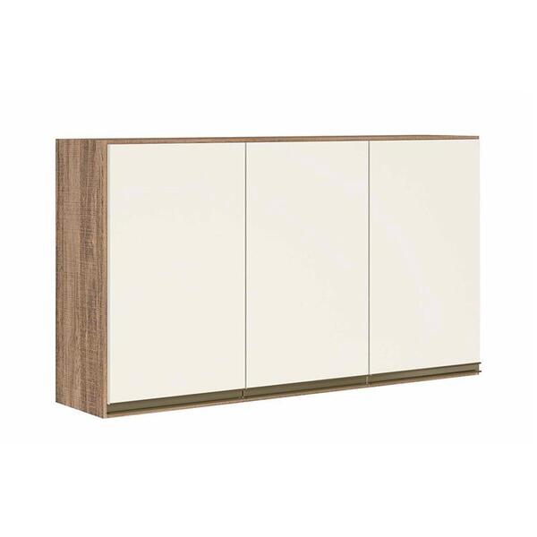 Armário Aéreo 3 Portas Kali Premium 120cm - Nicioli