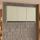 Armário Aéreo 3 Portas Koya Verde Oliva