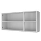 Armário Aéreo 3 Portas Life Arte Móveis Branco