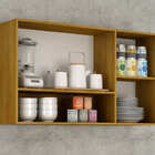 Armário Aéreo 3 Portas - Maísa-cinamomo/off White - Chf Móveis