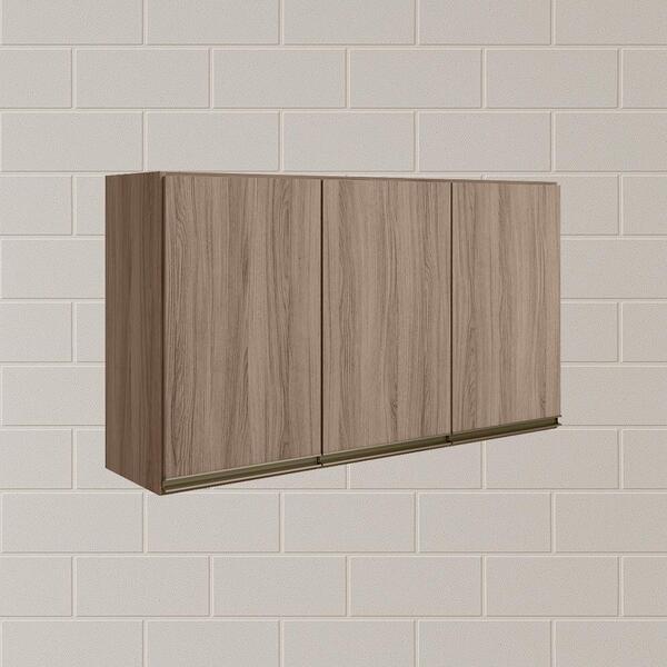 Armario Aereo 3 Portas Mdf 120 Cm Kali 12197 Nicioli | Leroy Merlin