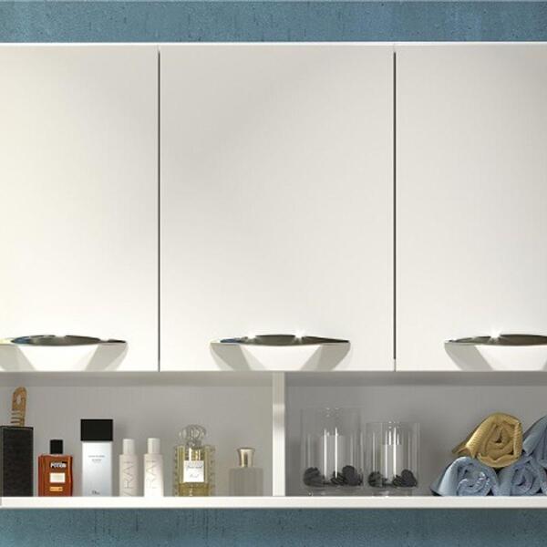 Armário Aéreo 3 Portas Parede Suspenso