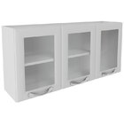 Armário Aéreo 3 Portas Premium – Itatiaia Aço - Branco Neve