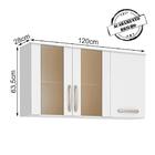 Armario Aereo 3 Portas Vidro 120cm 2980x2 Nicioli