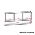 Armario Aereo 3p 150cm 2950 Ktp