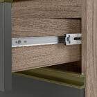 Armario Aereo 3p E Balcao Tampo Mdf Kali Nicioli