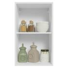 Armário Aéreo 40 Cm 1 Porta Branco Vik Madesa