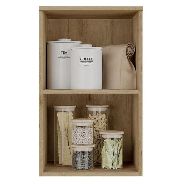 Armário Aéreo 40 Cm Sem Porta Finesse Capuccino - Thb