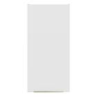 Armário Aéreo 40 X 83 Cm 1 Porta Rustic/branco Veludo Lux Mad