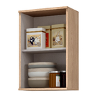 Armário Aéreo 40cm 1 Porta De Abrir Verace Marrocos/ Off-whit