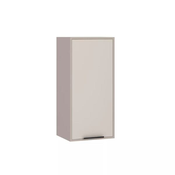 Armário Aéreo 40cm 1 Porta Stylo Luciane Móveis - Cinammon/be