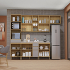 Armário Aéreo 1 Porta 40x85x33cm Madeira Freijó Slim Luciane