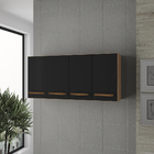 Armario Aereo 4 Portas 120cm 9160 Branco Mobbs