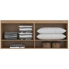 Armário Aéreo 4 Portas 2 Prateleiras Carvalho Dakar/champanhe