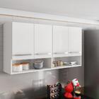 Armario Aereo 4 Portas Branco Brienza