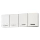 Armário Aéreo 4 Portas Panamá 160cm - Lumil Móveis