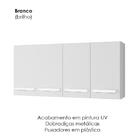 Armario Aereo 4p 120 Cm Mara Mobbs