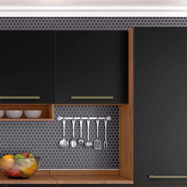 Armário Aéreo 59 Cm Color Plus 1 Porta Zanzini