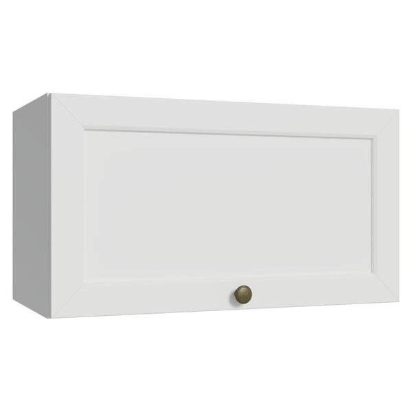 Armário Aéreo 60 Cm 1 Porta Basculante Branco Vik Madesa