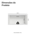 Armário Aéreo 60 Cm 1 Porta Basculante Branco Vik Madesa