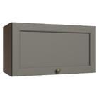 Armário Aéreo 60 Cm 1 Porta Basculante Rustic/cinza Vik Madesa