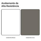 Armário Aéreo 60 Cm 1 Porta Branco/cinza Vik Madesa
