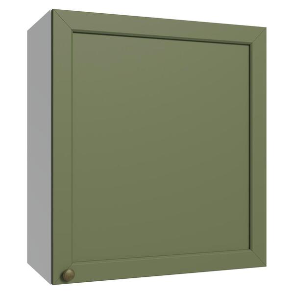 Armário Aéreo 60 Cm 1 Porta Branco/verde Vik Madesa
