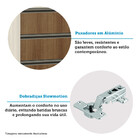 Armário Aéreo 60 Cm 2 Portas Linea Luciane Móveis