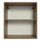 Armário Aéreo 60 Cm Com 2 Nichos Abertos Para Cozinha Madesa