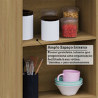 Armário Aéreo 60cm 2 Portas Elegance Luciane Móveis