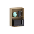 Armário Aéreo 60cm Com Nicho Para Microondas 2 Portas Classic