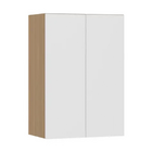 Armário Aéreo 2 Portas 60x85x33cm Madeira Freijó Slim Luciane