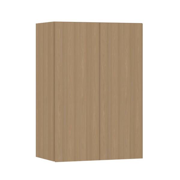 Armário Aéreo 2 Portas 60x85x33cm Madeira Freijó Slim Luciane