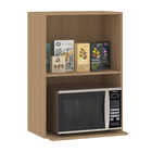 Armário Aéreo 1 Porta 60x85x42cm Madeira Freijó Slim Luciane