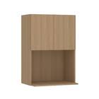 Armário Aéreo 1 Porta 60x85x42cm Madeira Freijó Slim Luciane