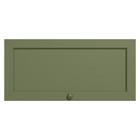 Armário Aéreo 70 Cm 1 Porta Basculante Branco/verde Vik Madesa