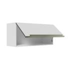 Armário Aéreo 70 Cm 1 Porta Branco/branco Veludo Lux Madesa