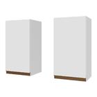 Armário Aéreo 70 Cm 2 Portas Branco Reims Madesa